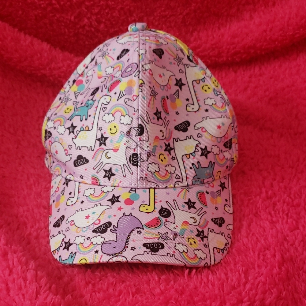Colorful Dinosaur Print Cap - Picture 5 of 5